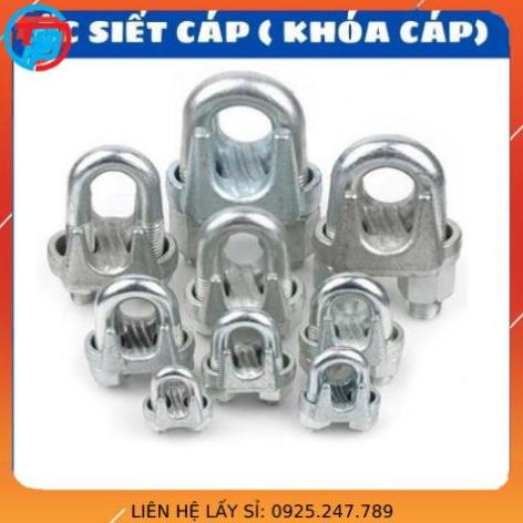 Ốc siết cáp INOX 304 - khóa cáp - cóc kẹp cáp - size 2mm, 4mm, 5mm, 6mm, 8mm, 10mm - Kim khí capthepsaigon
