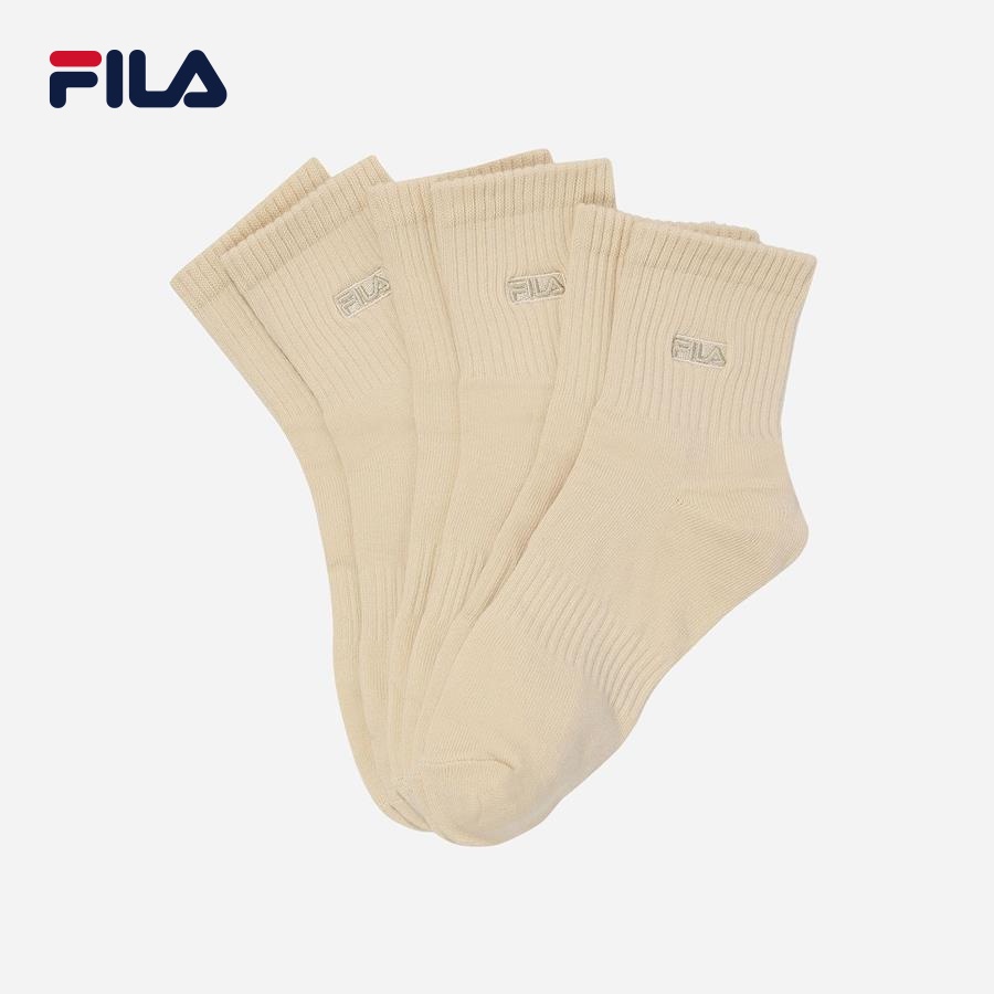 Vớ thời trang unisex Fila 3Pairs - FS3SCE6379X-BEG