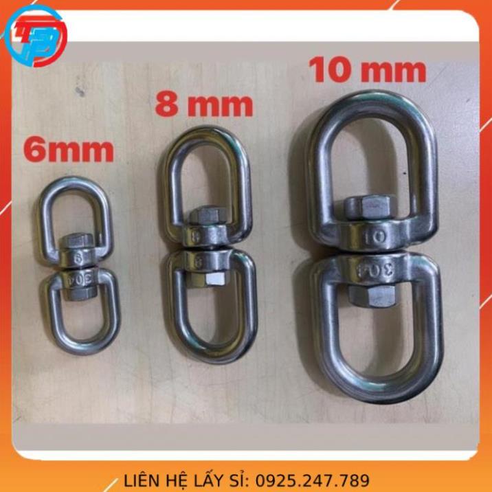 Ma Ní Xoay INOX 304 ( Mã Lý Xoay ) cáp thép Thái Bình Vina