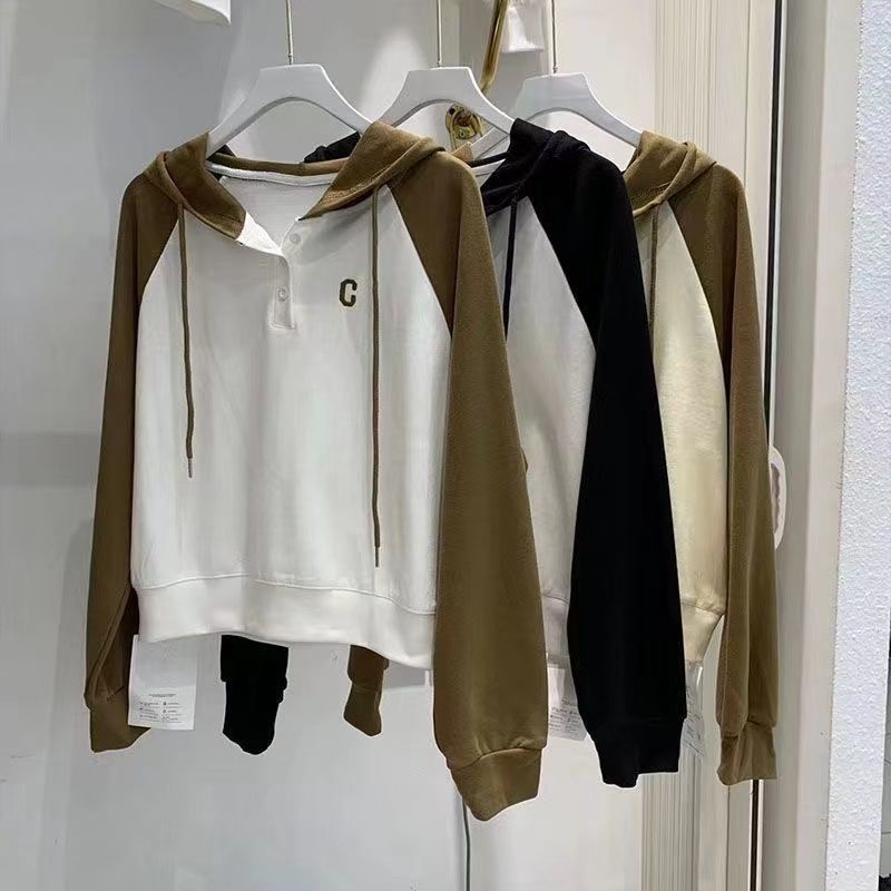 Áo Hoodie Tay Dài Thời Trang Mùa Thu Phong Cách Hàn Quốc Mới