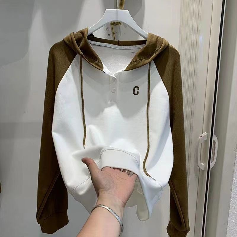 Áo Hoodie Tay Dài Thời Trang Mùa Thu Phong Cách Hàn Quốc Mới