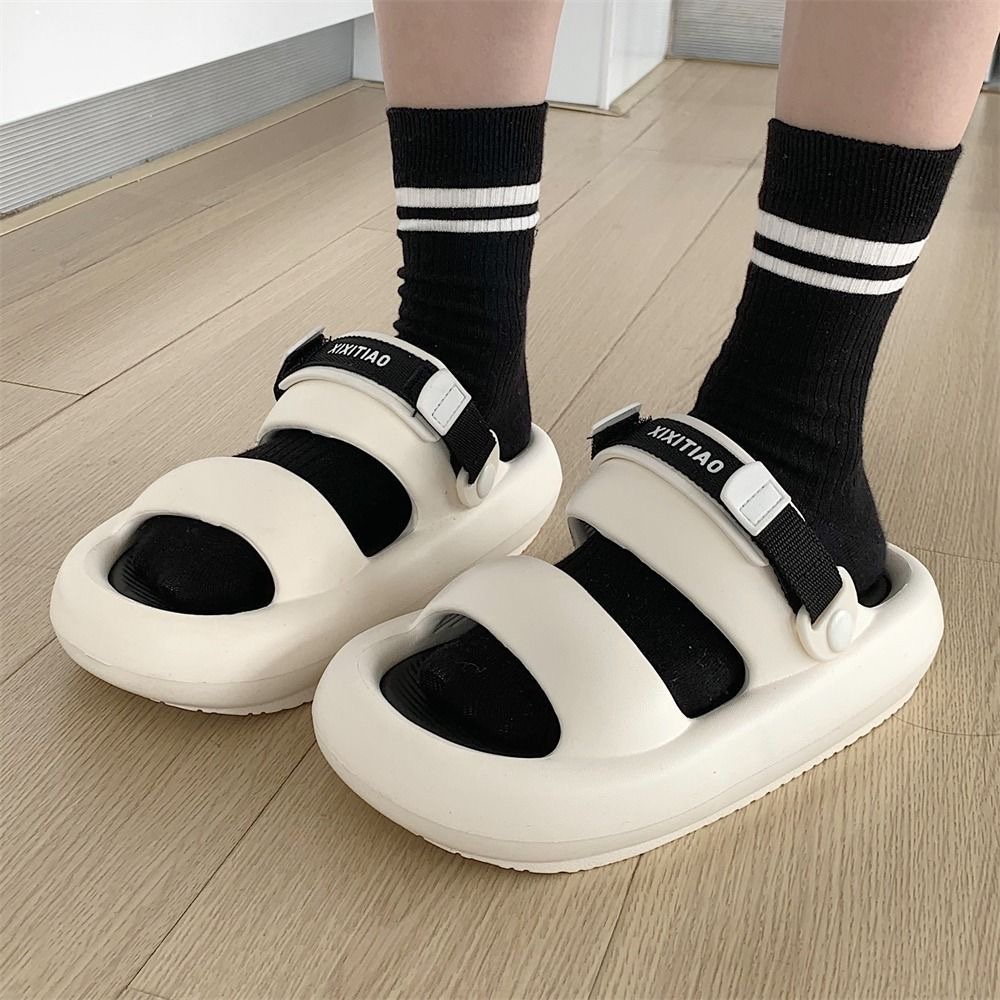 Dép Sandal Đế Dày Thời Trang Dành Cho Nữ