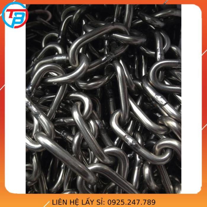 Dây xích đúc tải cao phi 8mm cáp thép giá sỉ