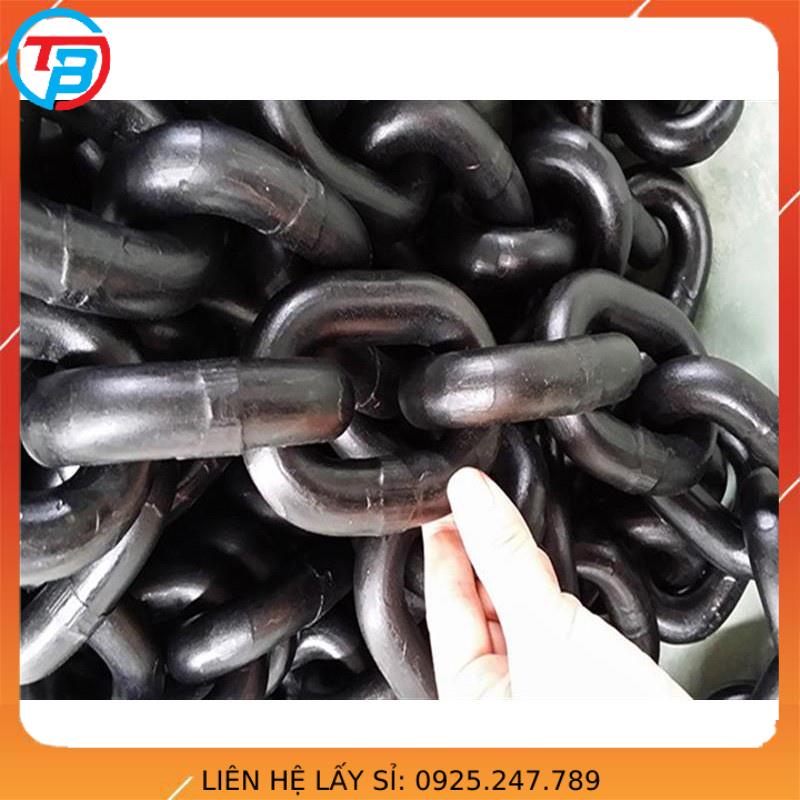 Dây xích đúc tải cao phi 8mm cáp thép giá sỉ