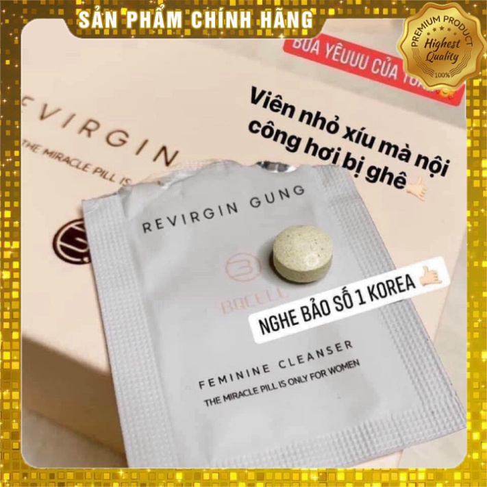 Vệ sinh phụ nữ Re.vir.gin Gung 6V và 14V -Út store
