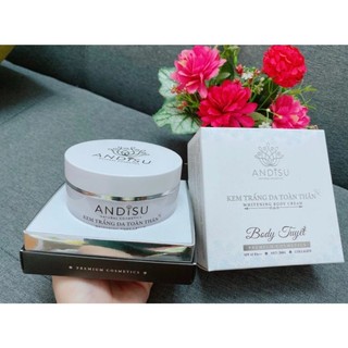 Kem dưỡng trắng da body tuyết Andisu 200g
