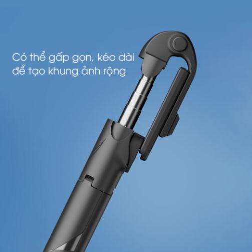 Gậy chụp hình bluetooth 3 chân XT02 có remote điều khiển từ xa