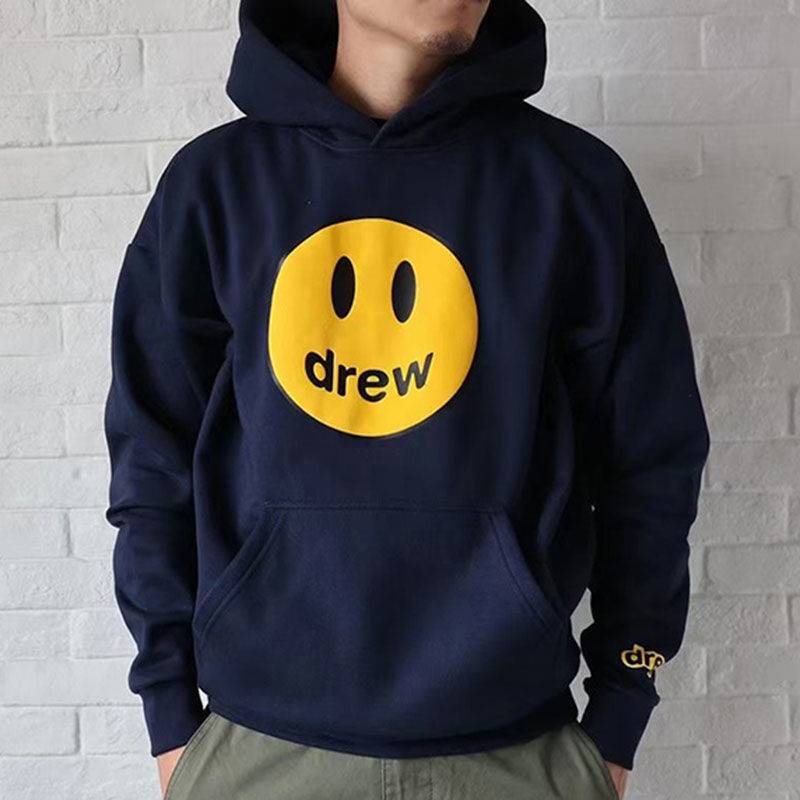 Áo Thun In Hình Mặt Cười Phong Cách retro Mỹ Cho Cặp Đôi