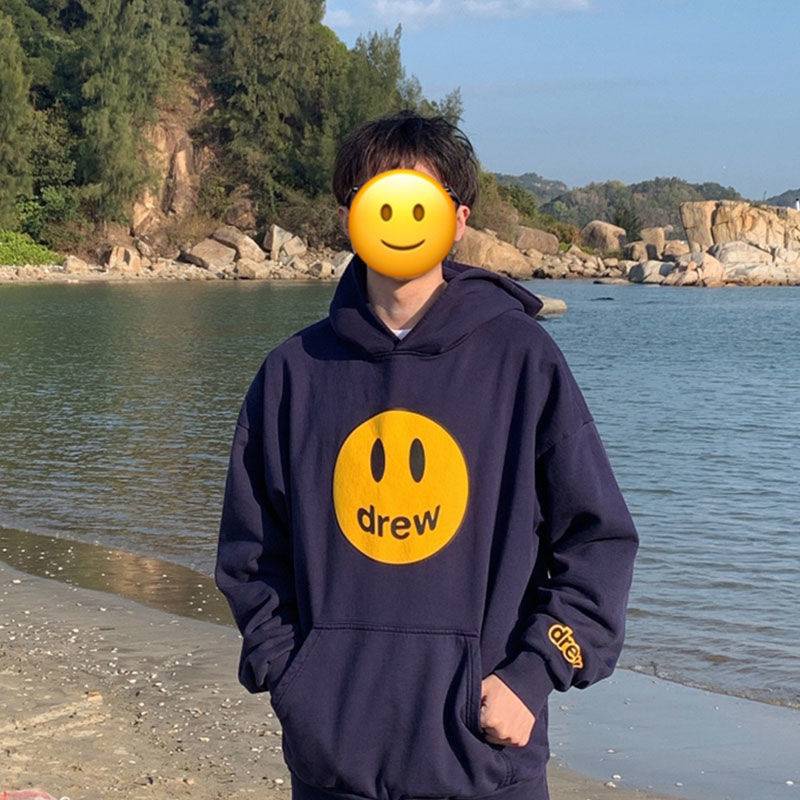 Áo Thun In Hình Mặt Cười Phong Cách retro Mỹ Cho Cặp Đôi