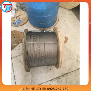 Cáp inox 304 (1ly, 1 ly rưỡi, 2 ly, 3 ly, 4 ly) THAIBINHVINA