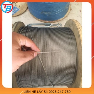 Cáp inox 304 (1ly, 1 ly rưỡi, 2 ly, 3 ly, 4 ly) THAIBINHVINA