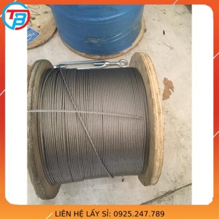 Cáp inox 304 (1ly, 1 ly rưỡi, 2 ly, 3 ly, 4 ly) THAIBINHVINA