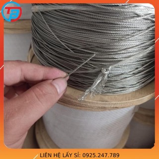 Cáp inox 304 (1ly, 1 ly rưỡi, 2 ly, 3 ly, 4 ly) THAIBINHVINA