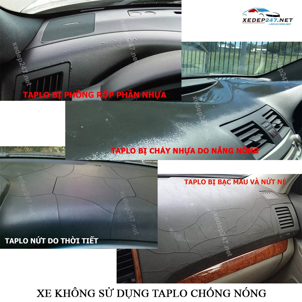 Thảm Taplo dành cho xe Nissan Almera, Kicks, Livina