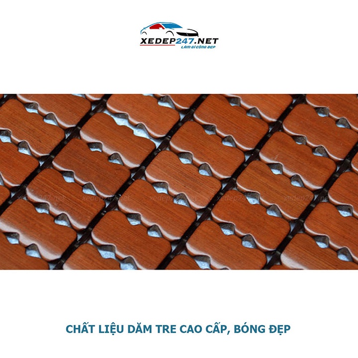 Miếng lót ghế tre thân thiện với môi trường, thoáng khí và thoải mái