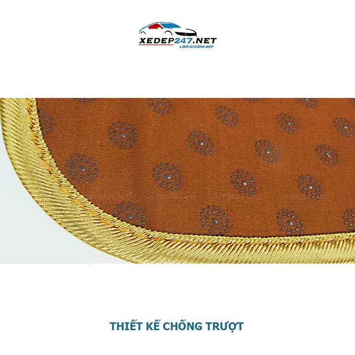 Miếng lót ghế tre thân thiện với môi trường, thoáng khí và thoải mái