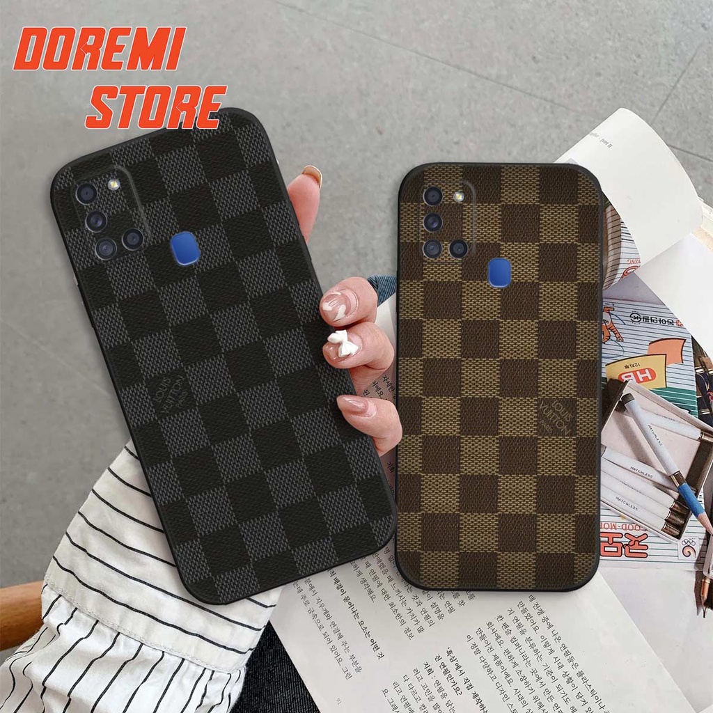 Ốp lưng Samsung A21s hình kẻ sọc mạnh mẽ, nam tính , rẻ đẹp