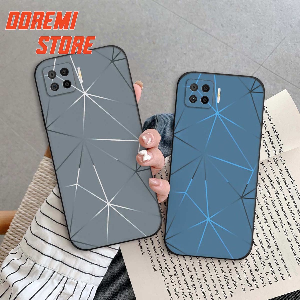 Ốp lưng Oppo A73 / A93 hình kẻ sọc mạnh mẽ, nam tính , rẻ đẹp