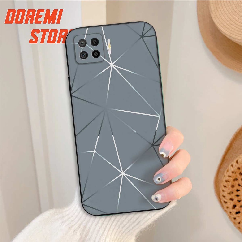 Ốp lưng Oppo A73 / A93 hình kẻ sọc mạnh mẽ, nam tính , rẻ đẹp