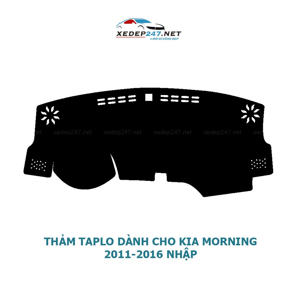 Thảm Taplo dành cho xe Kia Morning 2008-2019