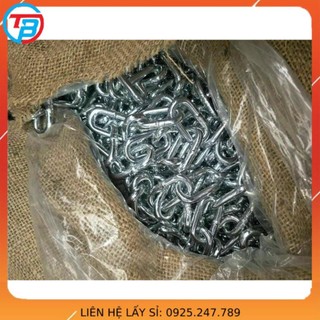 Dây xích sắt mạ kẽm phi 12 cáp thép thái bình vina