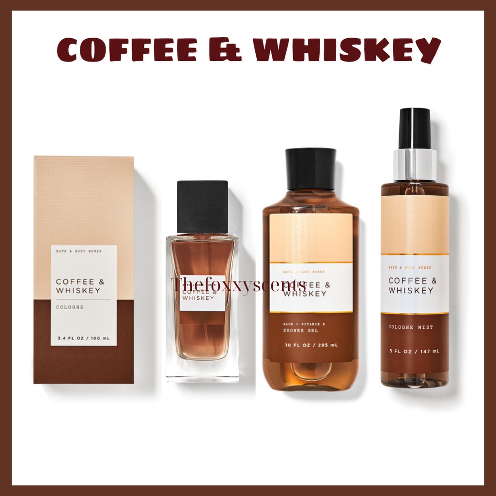TRỌN BỘ COFFEE & WHISKEY CHO NAM Bathandbodyworks