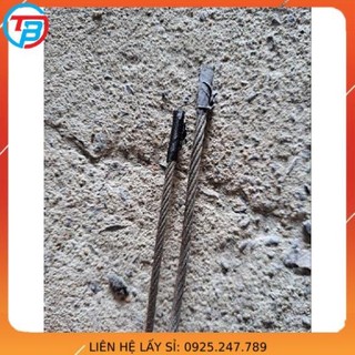 Cáp Inox 304 xịn 4mm 5mm 6mm (bán theo mét)