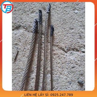 Cáp Inox 304 xịn 4mm 5mm 6mm (bán theo mét)