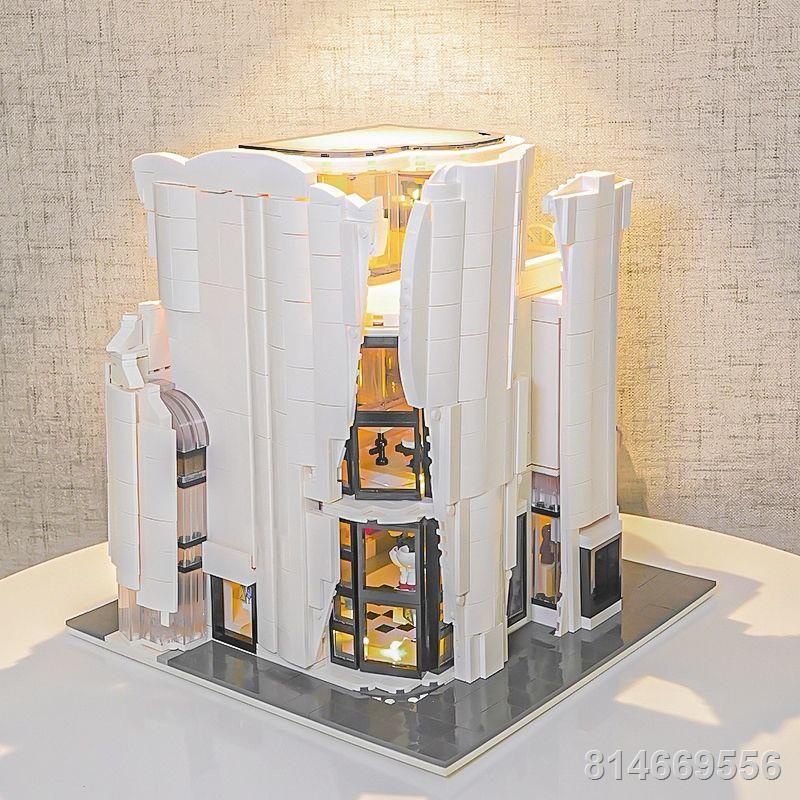 Tương thích với LEGO Girls Modern DR Shop Street View House Villa Mori Girl Department Độ khó cao Đồ chơi lắp ráp Khối x