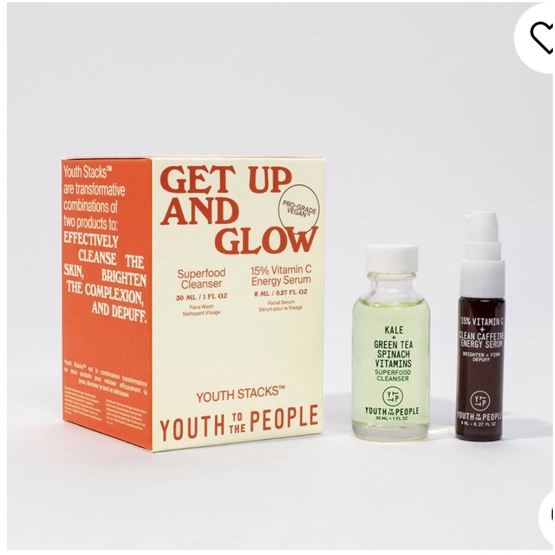SET SRM + serum vit C YOUTH TO THE PEOPLE