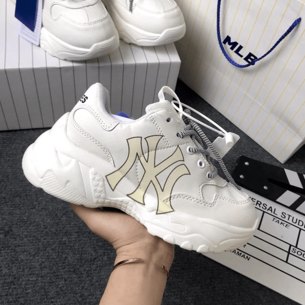 XẢ KHO SIÊU RẺ Giày MLB Boston, NY, LA bản mới 2022 DÀnh cho nam nữ  hottrend bản cục đẹp tăng chiều cao full box-Duti