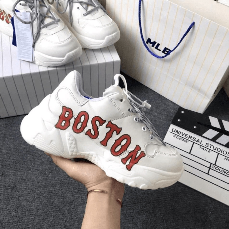 XẢ KHO SIÊU RẺ Giày MLB Boston, NY, LA bản mới 2022 DÀnh cho nam nữ  hottrend bản cục đẹp tăng chiều cao full box-Duti