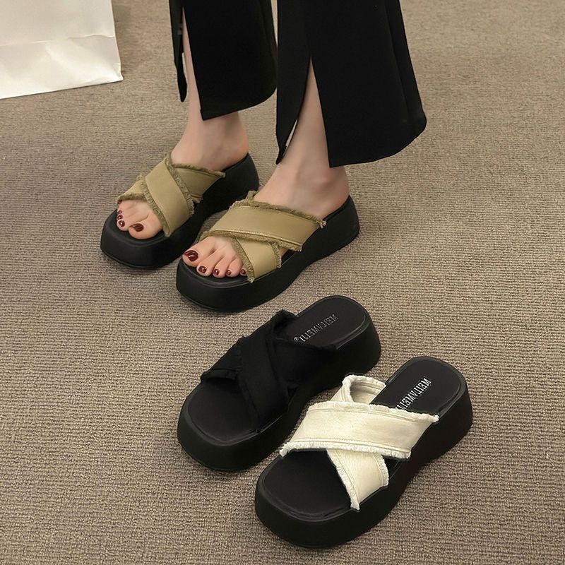 Giày sandal nữ Dép Đế Dày Thời Trang 2023 Dành Cho Nữ