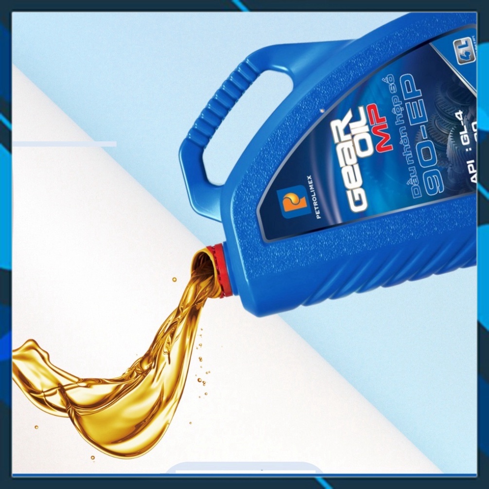 Dầu Nhớt Hộp Số Sàn Ô Tô  Petrolimex PLC Gear Oil MP 90 EP GL-4 Chính Hãng -4 Lít- Daumooto