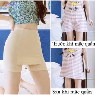 Quần Đùi Mặc Trong Váy Bảo Hộ 2 Lớp Co Giãn Che An Toàn Chống Lộ Cho Nữ 037 Đồ Lót HAISHOP