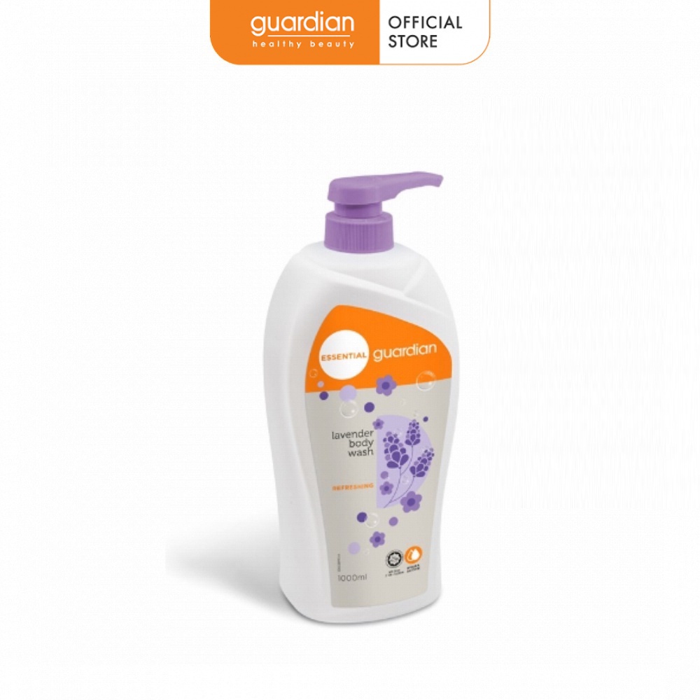 Sữa Tắm Tươi Mát Guardian Essential Lavender Refreshing Body Wash Chiết Xuất Hoa Oải Hương 1000ml