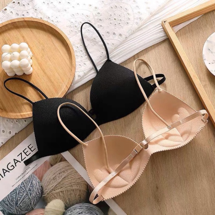 Áo Bra Nữ Đúc Su Cài Sau Dây Mảnh Đệm Tim Sexy HOT HIT 818 Đồ Lót HAISHOP