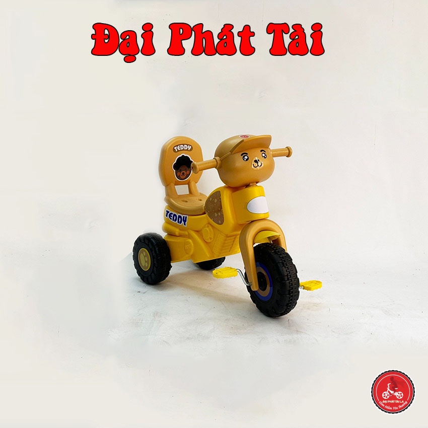 Xe đạp 3 bánh con Gấu cho bé - dành cho bé 1-5 tuổi - Đại Phát Tài - GTTN36