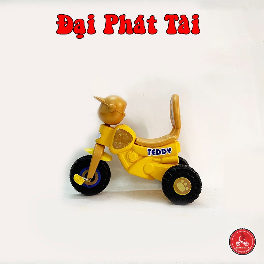 Xe đạp 3 bánh con Gấu cho bé - dành cho bé 1-5 tuổi - Đại Phát Tài - GTTN36