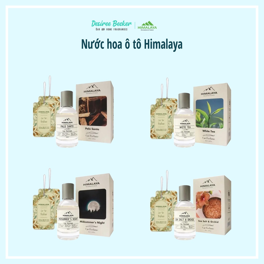 Nước hoa ô tô HIMALAYA 50ml