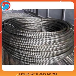 Dây cáp phi 12 inox 304 cáp thép thái bình vina