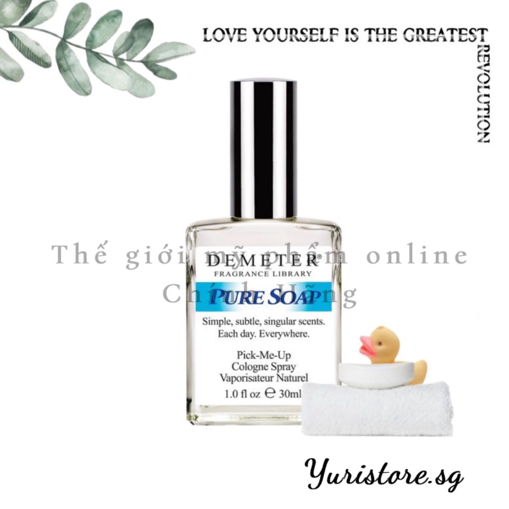 🆈🆄🆁🅸 - Nước Hoa Pure Soap By Demeter Cologne - 10мl
