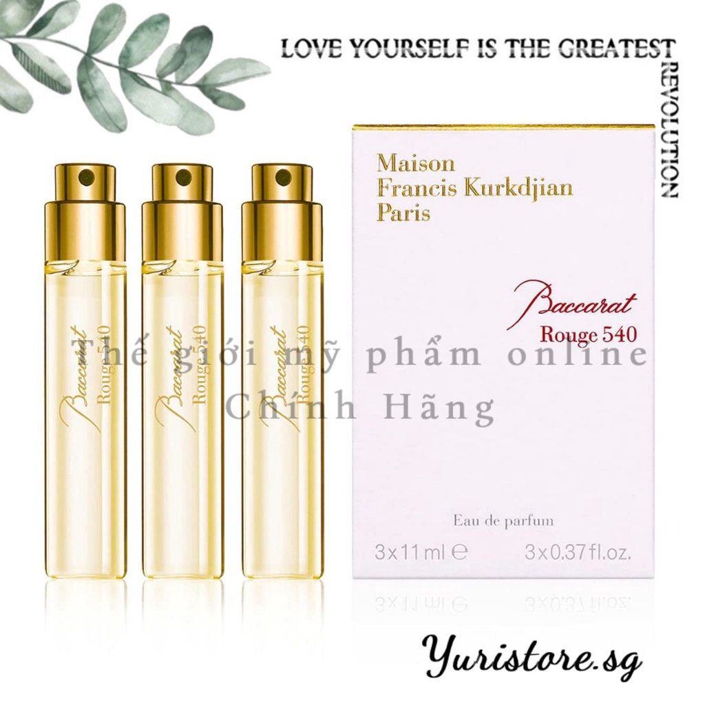 🆈🆄🆁🅸 - Nước Hoa Dung Tích 540 11ml Maison Francis Kurkdjian MFK (tách set)