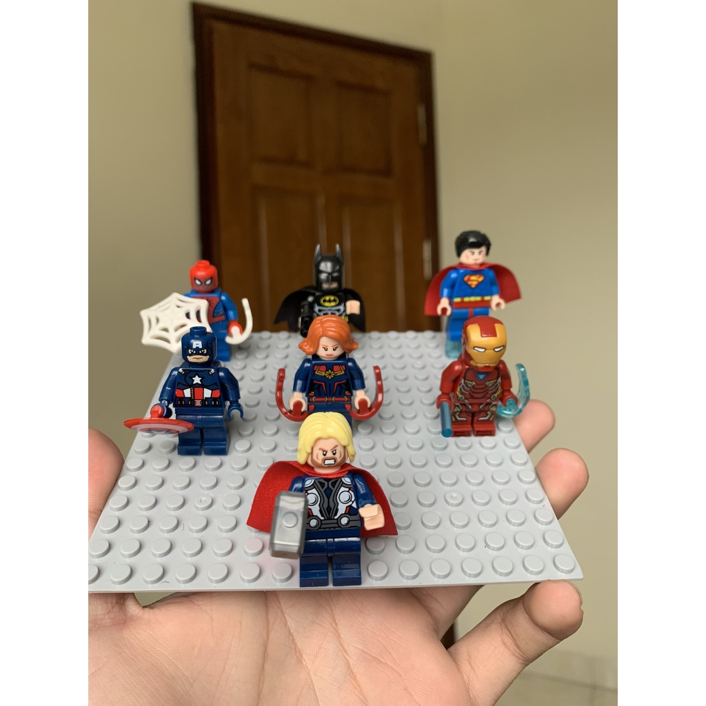 BỘ ĐỒ CHƠI LẮP GHÉP 10 NHÂN VẬT SWAD ĐẶC NHIỆM, XE BỌC THÉP, ĐỒ CHƠI RÈN LUYỆN TRÍ THÔNG MINH