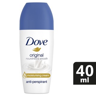 Lăn Khử Mùi Dove Original Nourished & Smooth Dưỡng Da Sáng Mịn Hương Dịu Nhẹ (40ml)