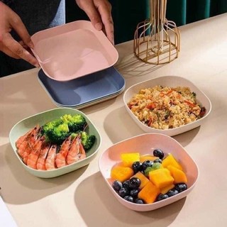 Set 8 đĩa nhựa lúa mạch