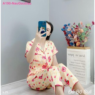 Bộ Dài Pijama Lụa Latin A190 - Đồ Bộ Suli