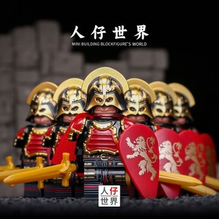 Mô Hình lego Hình Nhân Vật Thorone Game knights Phong Cách Quân Đội