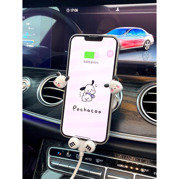 Giá Đỡ Điện Thoại Họa Tiết Hoạt Hình Xinh Xắn Dành Cho Xe Hơi