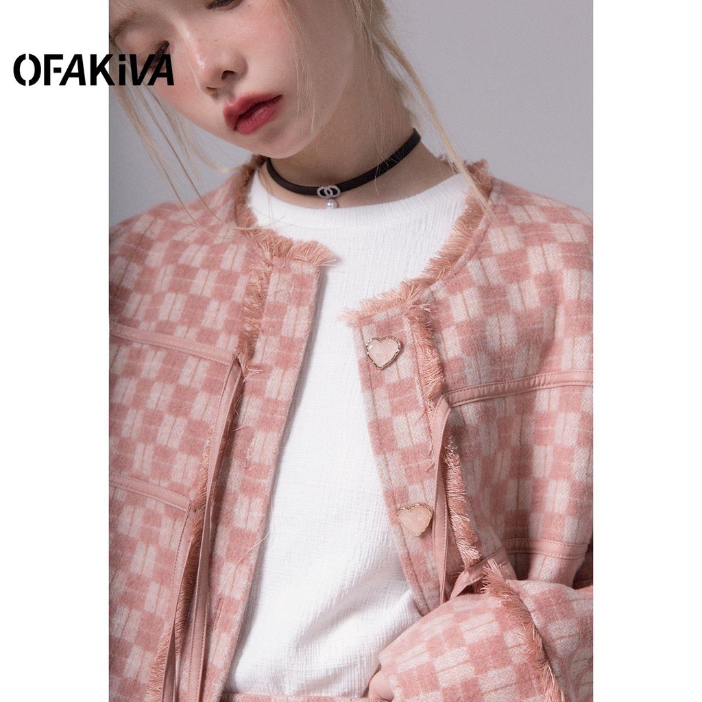 Set Áo Khoác Vest Và Chân Váy Lưng Cao Thời Trang Thanh Lịch Cho Nữ